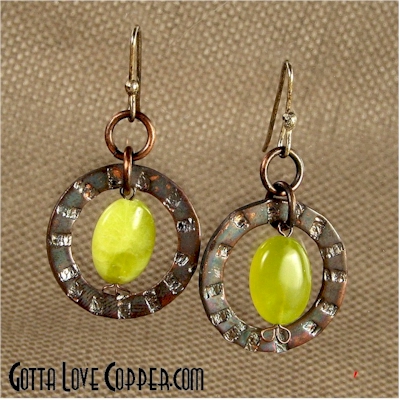 Lemon Chrysoprase Earrings