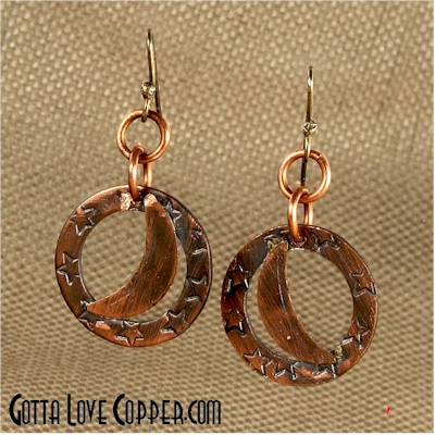 Moon and Stars Earrings