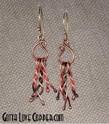 Twisted Wire Earrings