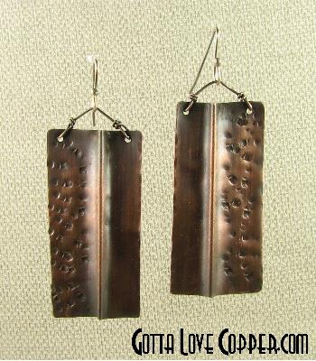 Folded Plate Earrings