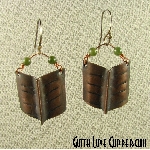 Folded Shield Earrings
