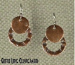 Disc & Ring Earrings