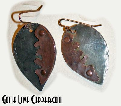 Copper-on-Nickel Earrings