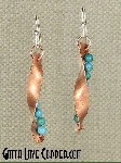 Twisty-Beady Earrings
