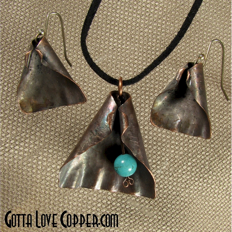 Pendant & Earrings Set