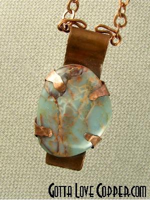Hemi Jasper Pendant