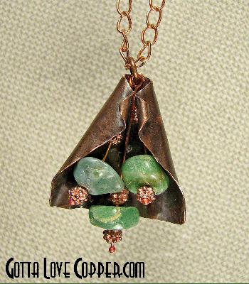 Blooming Aventurine Chunks Pendant