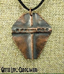 Cross Plate Pendant